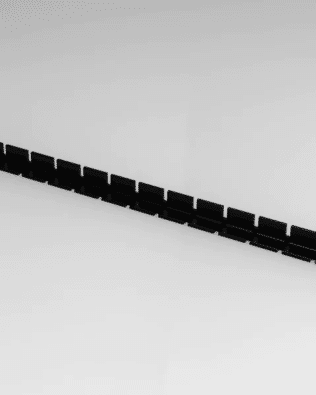 Row of 16 seats for any stand - Black