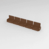 5 rows of 12 EXECUTIVE seats (with backrest and armrest) for Subbuteo or Zeugo stands. - Image 15
