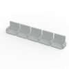 5 rows of 12 EXECUTIVE seats (with backrest and armrest) for Subbuteo or Zeugo stands. - Image 9
