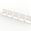 5 rows of 12 VIP seats (with backrest and armrest) for Subbuteo or Zeugo stands. - Image 14