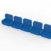 5 rows of 12 VIP seats (with backrest and armrest) for Subbuteo or Zeugo stands. - Image 3