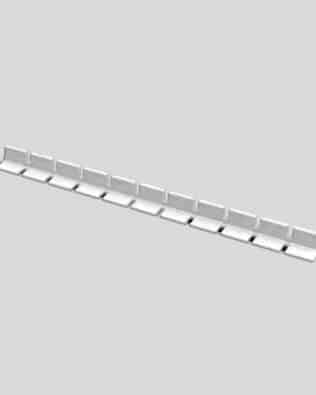 Row of 11 seats for any stand. - White
