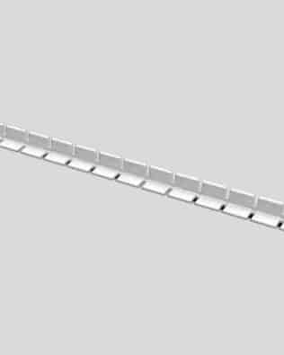 Row of 13 seats for any stand - White