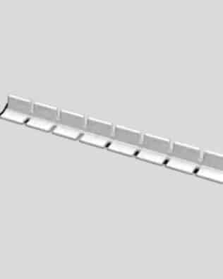 Row of 8 seats for any stand - White
