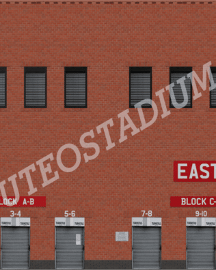 Stadium Facades for Zeugo Stand - Modern 2