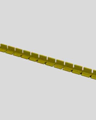 Row of 15 seats for any stand - Yellow