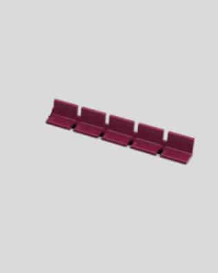 Row of 5 seats for any stand - Claret
