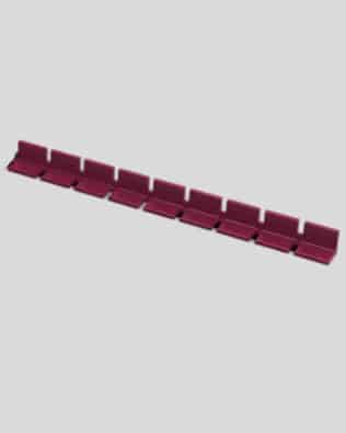 Row of 9 seats for any stand - Claret
