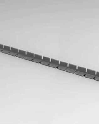Row of 17 seats for any stand - Grey