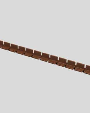 Row of 12 seats for any stand - Brown