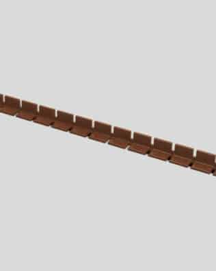 Row of 13 seats for any stand - Brown