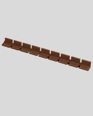 Row of 9 seats for any stand - Brown