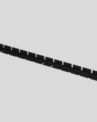 Row of 12 seats for any stand - Black