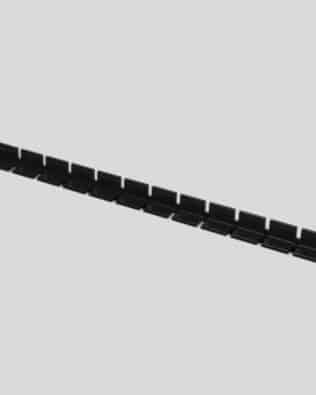 Row of 14 seats for any stand - Black