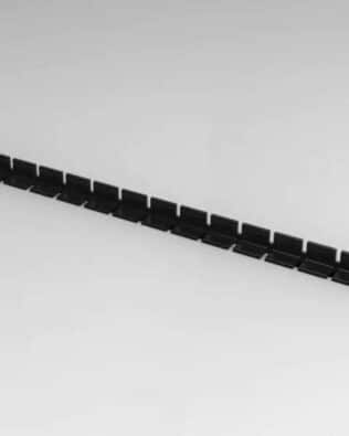Row of 17 seats for any stand - Black