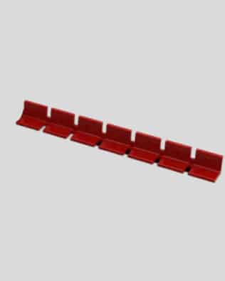 Row of 7 seats for any stand - Red