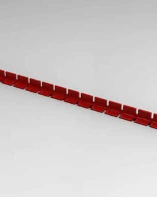 Row of 17 seats for any stand - Red