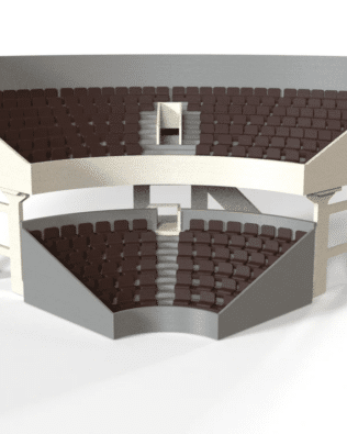 CC1 corner stand full version - Brown