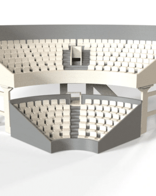 CC1 corner stand full version - White