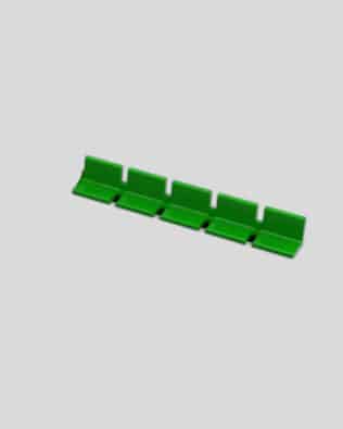 Row of 5 seats for any stand - Green