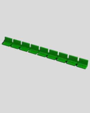 Row of 9 seats for any stand - Green