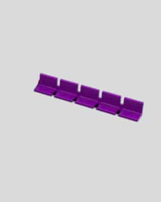 Row of 5 seats for any stand - Purple