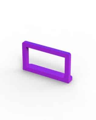 Set of 6 Spectator Separation Barriers. - Purple