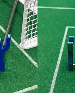 Tablesoccer USA Pro Goalkeeper - Blue/green style