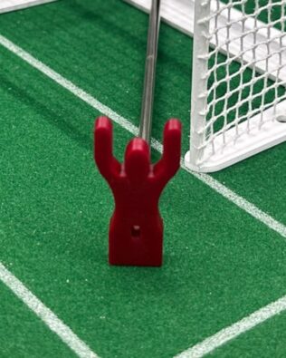 Tablesoccer USA Pro Goalkeeper - Burgundy style