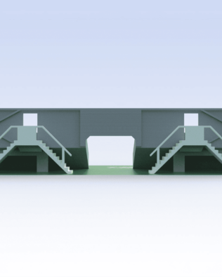 Terrace T1® Mini Tunnel Version - White