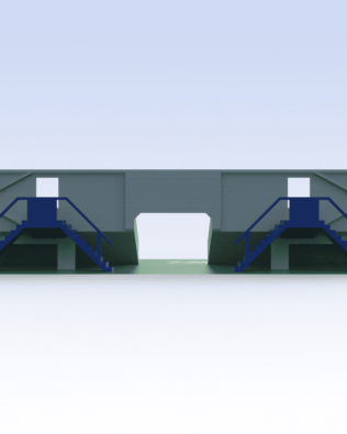 Terrace T1® Mini Tunnel Version - Blue