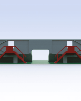 Terrace T1® Mini Tunnel Version - Red