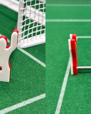 Tablesoccer USA Pro Goalkeeper - Arsenal style