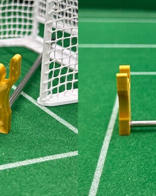 Tablesoccer USA Pro Goalkeeper - Gold style