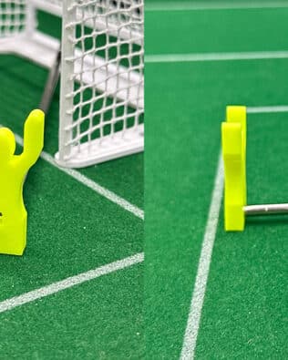 Tablesoccer USA Pro Goalkeeper - Neon Yellow style