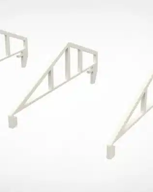 Set of 3 decoration roof parts for roof T1 , T3 and T5 - White
