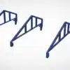 Set of 3 decoration roof parts for roof T1 , T3 and T5 - Image 3