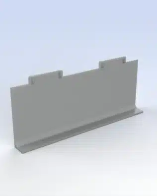 Support part for Subbuteo stands C142, 61217 and 61216 - Type 1