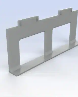 Support part for Subbuteo stands C142, 61217 and 61216 - Type 3
