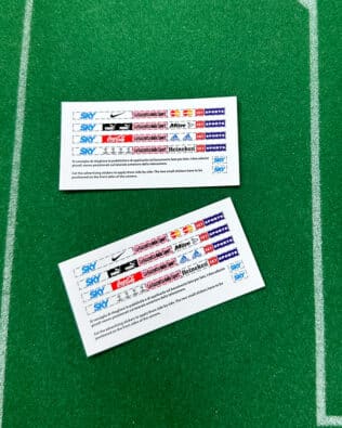 Adhesives for Grandstands and field cameras - 6 sheets