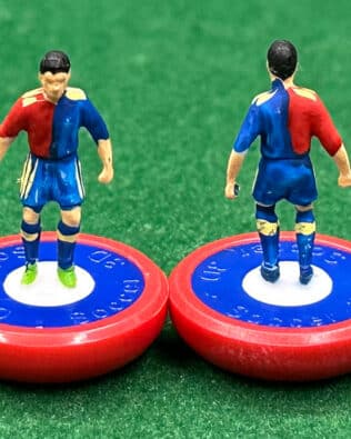 Basel 2024 - Team + 2 substitutes and spare keeper (SAME KIT OF THE RODDED KEEPER) in SUBBUTEO REPLICA GREEN BOX from the 70s