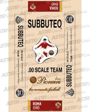 Roma 1940 - With 10 slots tray and for short rodded Subbuteo original keepers