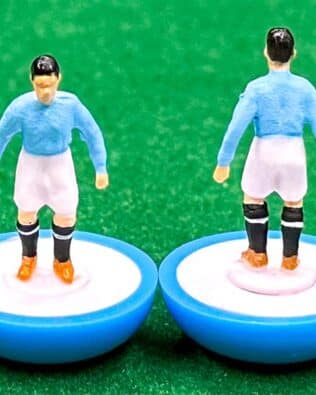 Manchester City 1904 - Team in REPLICA COLORED BOX (name, logo and figure of the team on the cover)