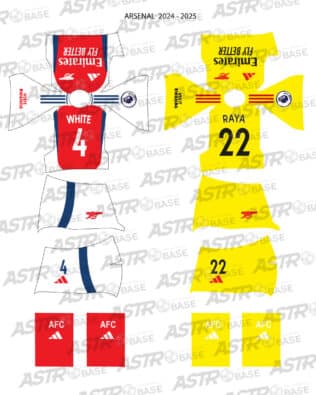 Arsenal 2024 / 25 - For HW figures