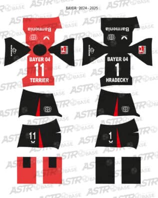 Bayer Leverkusen 2024 / 25 - For HW figures