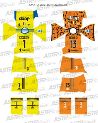 Juventus 3rd 2020 / 21 - For HW figures