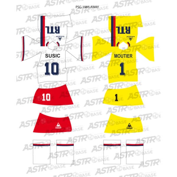 Paris Saint - Germain away 1985