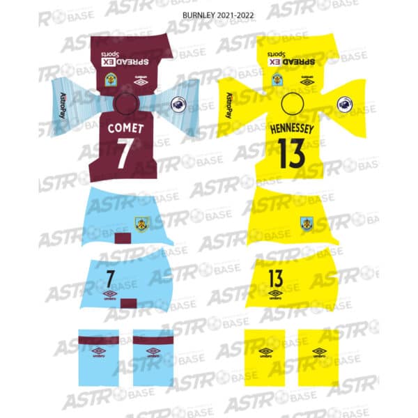 Burnley home 2021 / 22