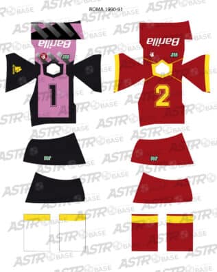 Roma 1990 / 91 - For 2K4 figures