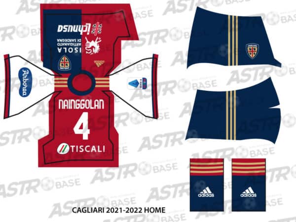 Cagliari home 2021 / 22